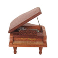Boîte à musique piano à queue marron