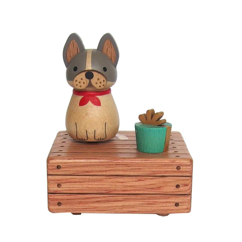 Boîte à musique bouledogue