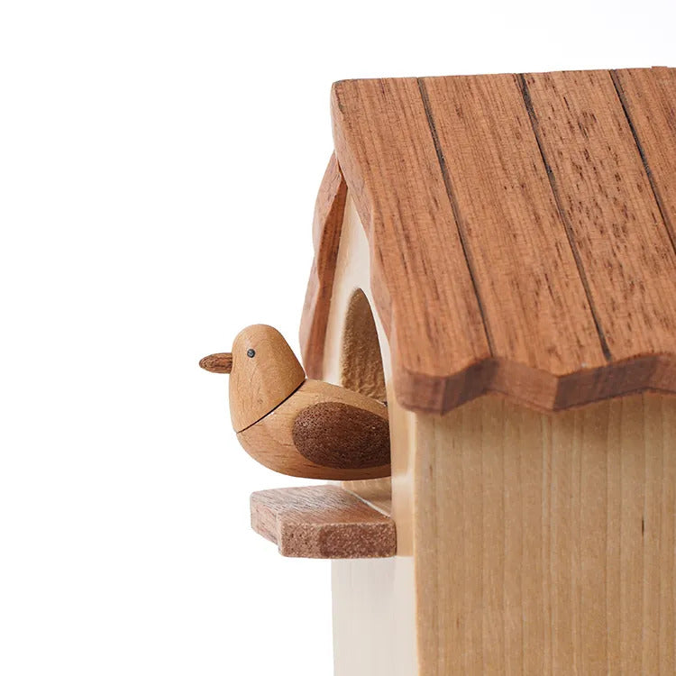 Boîte à Musique Maisonnette d'Oiseau