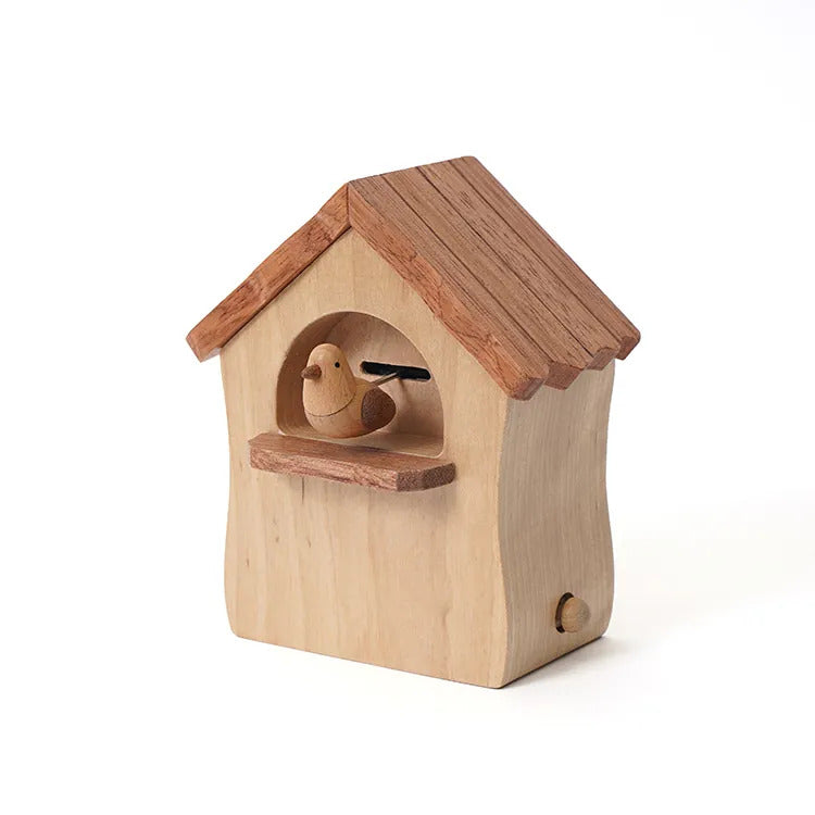 Boîte à Musique Maisonnette d'Oiseau