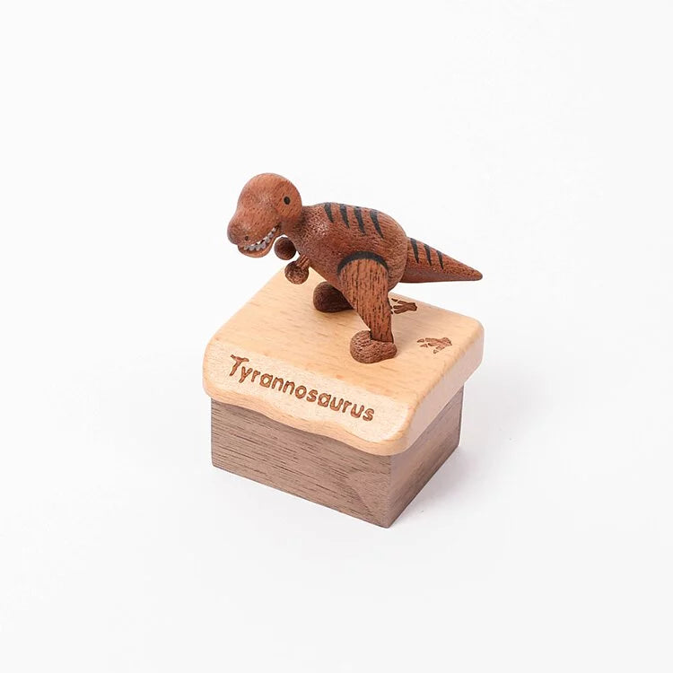 Boîte à Musique Miniature Dinosaure