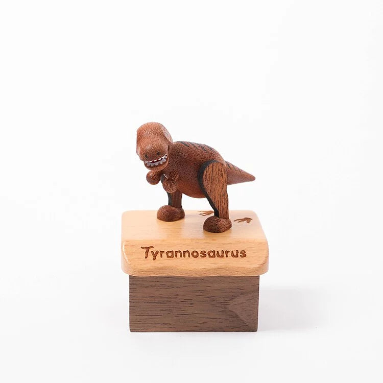 Boîte à Musique Miniature Dinosaure
