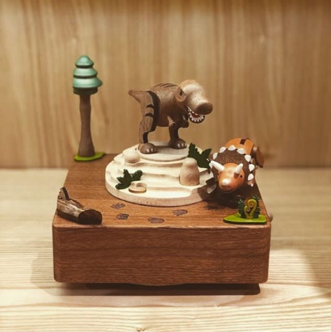 Boîte à Musique Dinosaure